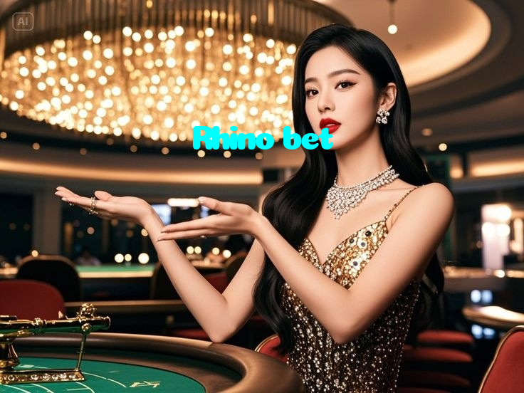Rhino bet casino presented on mobile device in Pakistan with slots and live games